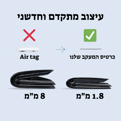 מכשיר מעקב בצורת כרטיס